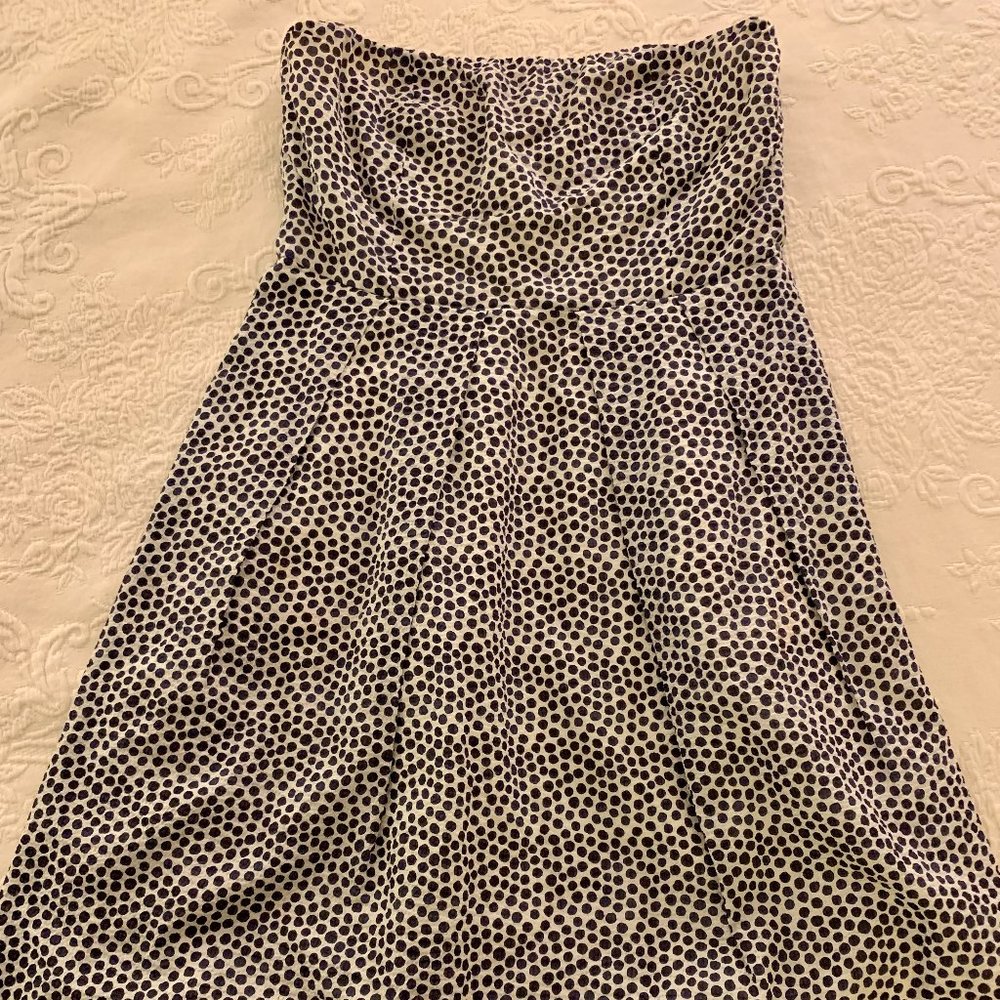J. Crew Summer Strapless - Polka Dot, Size 4